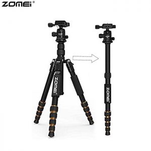 Zomei Q666 Camera Tripod monopod professional with Ballhead